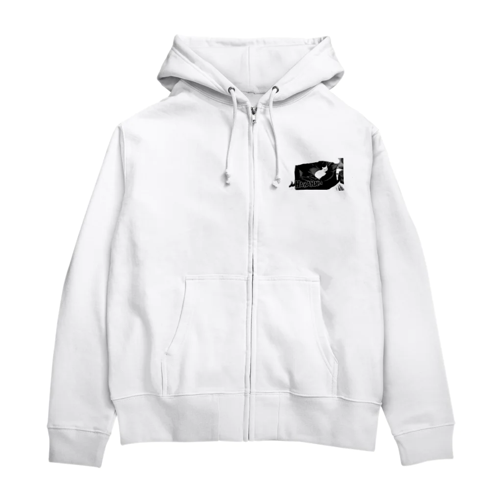 LUIS buleの猫のいるヤクザ事務所 Zip Hoodie