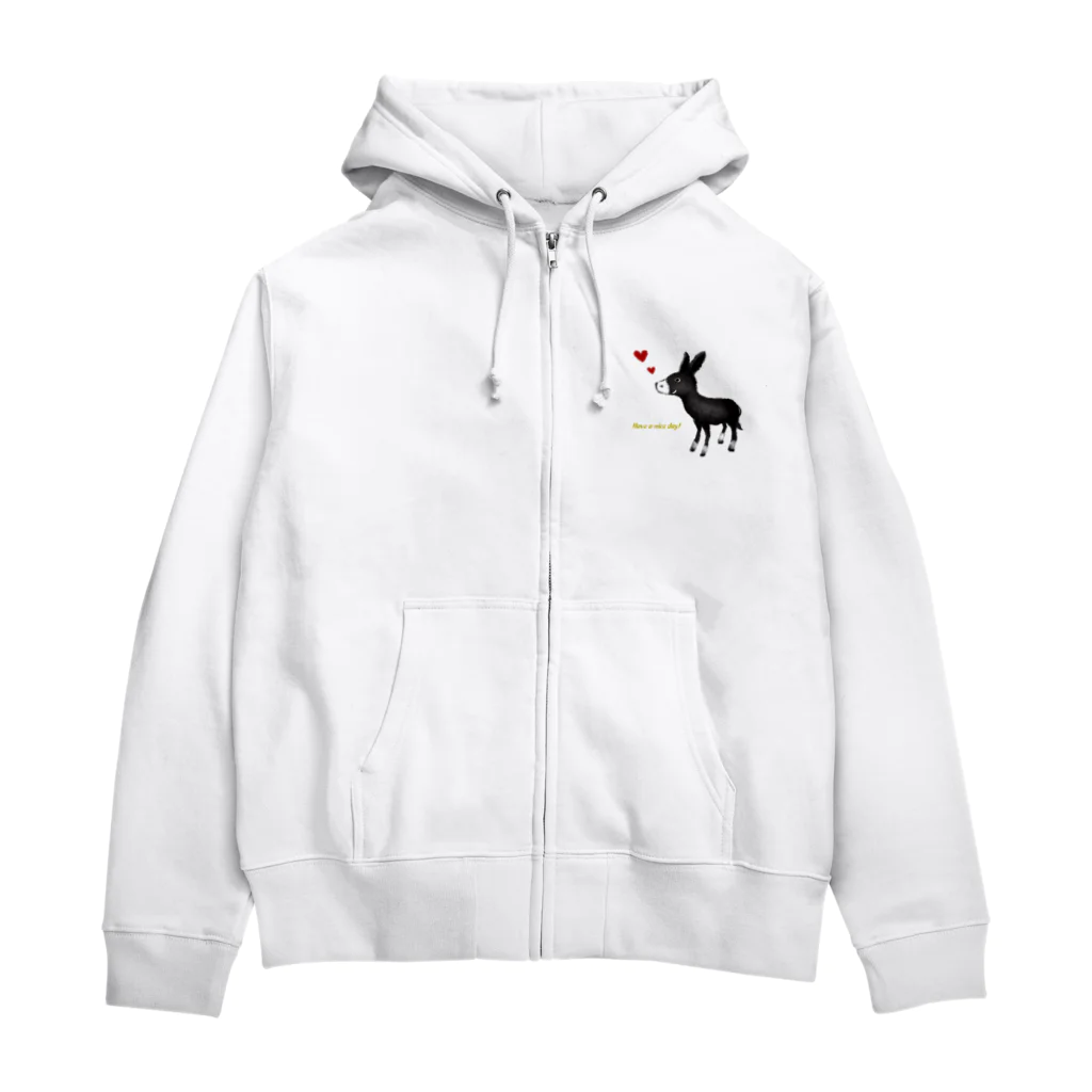 みやざきみいこのHave a nice day! Zip Hoodie