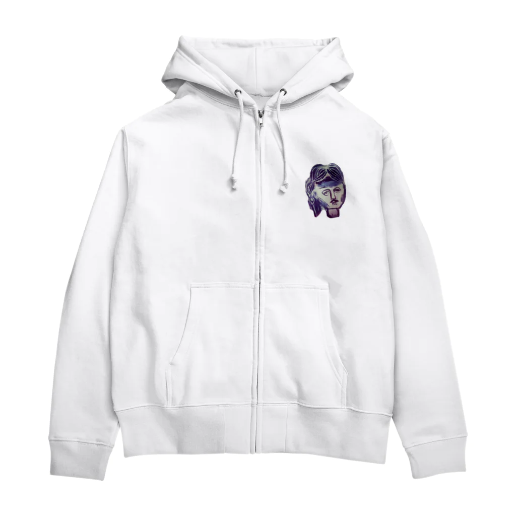 skynailsのちゃんとしたケン Zip Hoodie