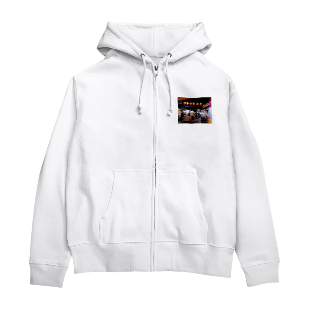 林林の台湾夜市 Zip Hoodie