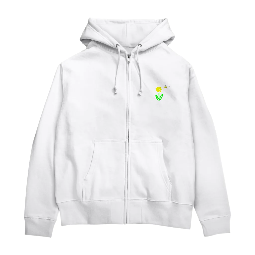 Mary07のちっちゃいハチ Zip Hoodie