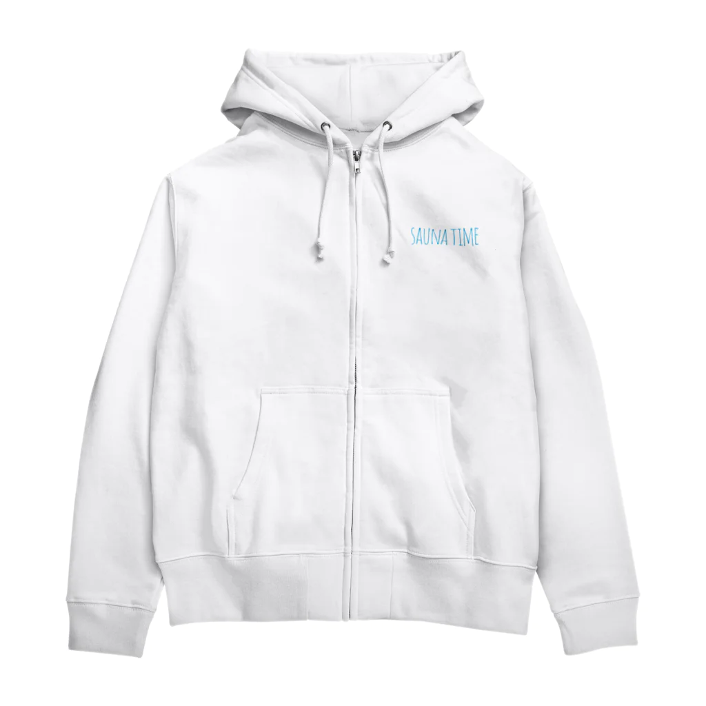 サウナタイムのパーカー Zip Hoodie