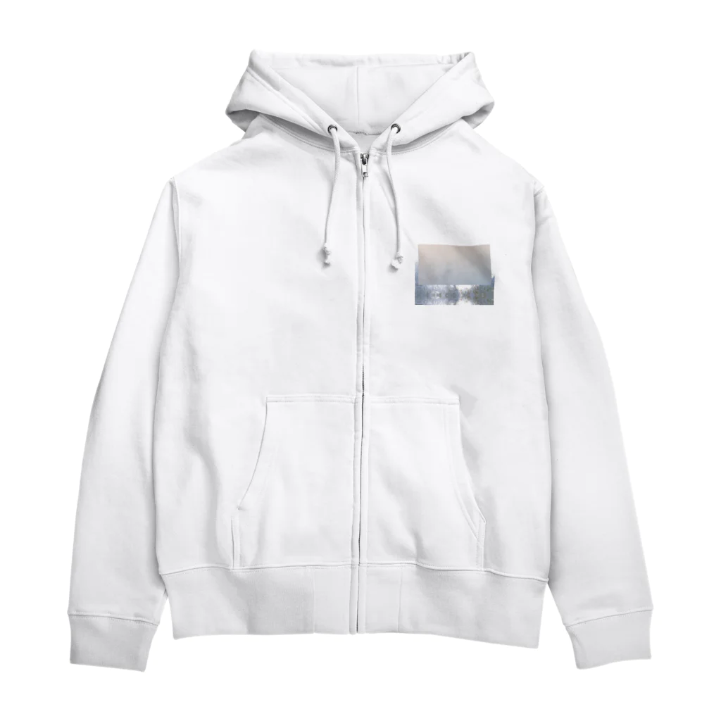 飯野 美穂 / miho iinoの霞む Zip Hoodie