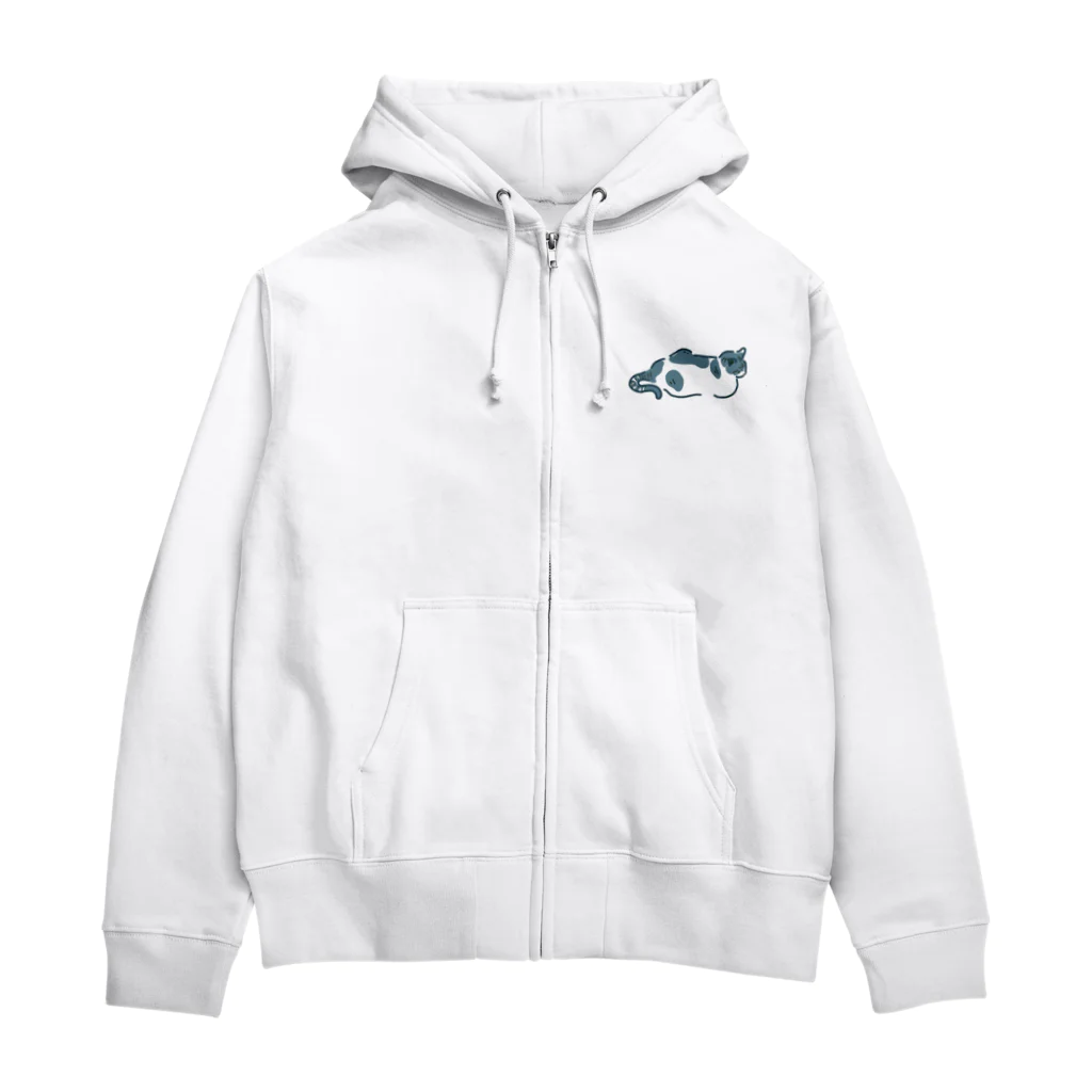 タワラ　コウイチのneko-ワンポイント Zip Hoodie