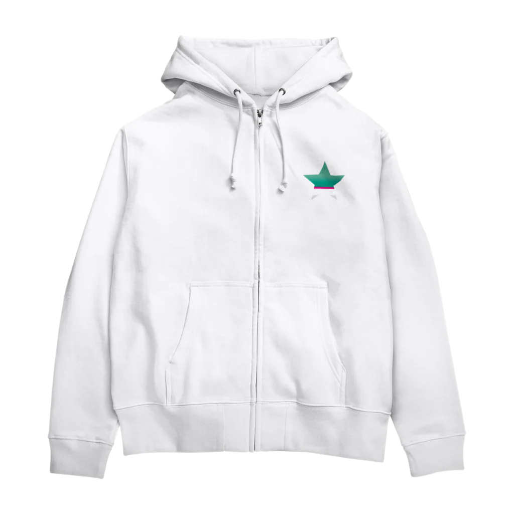 Kalmueのはやぶさ柄 Zip Hoodie