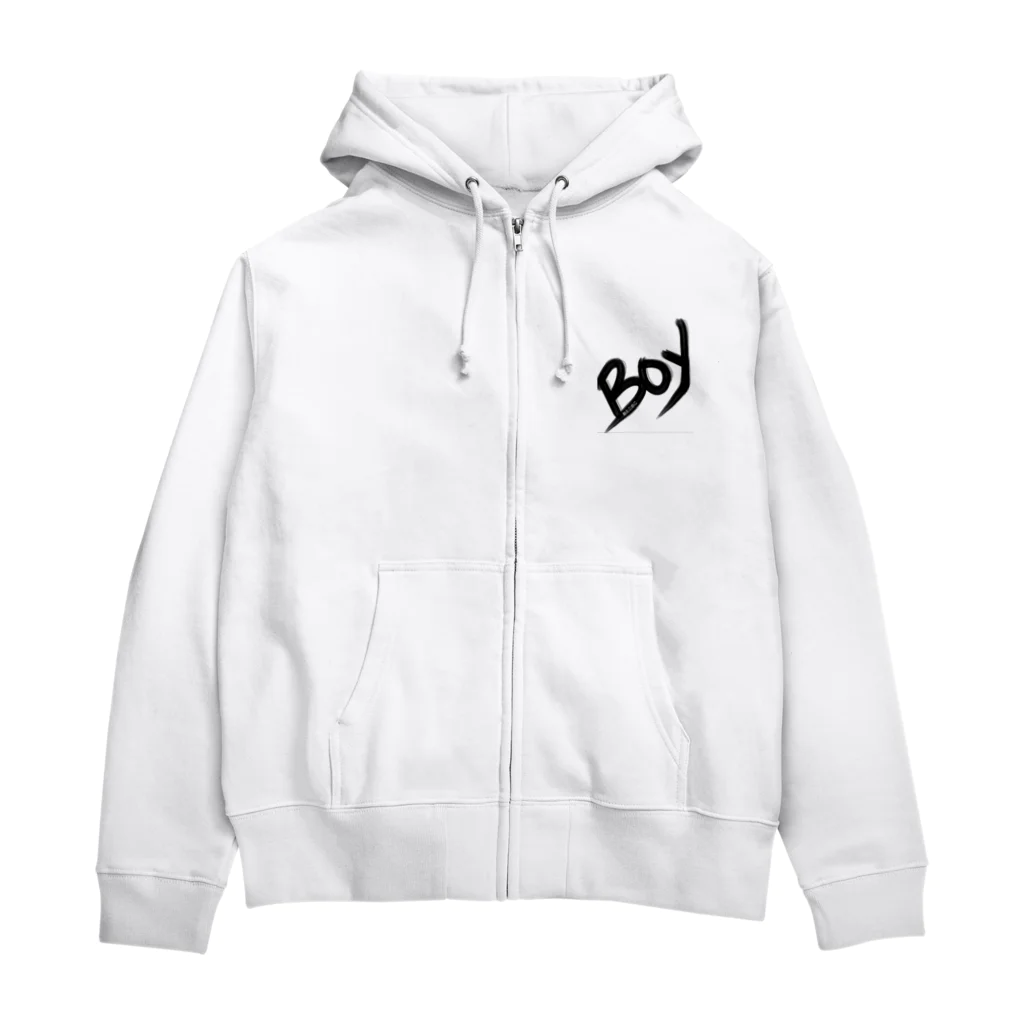 aaaaaymのBOY おとこのこ Zip Hoodie