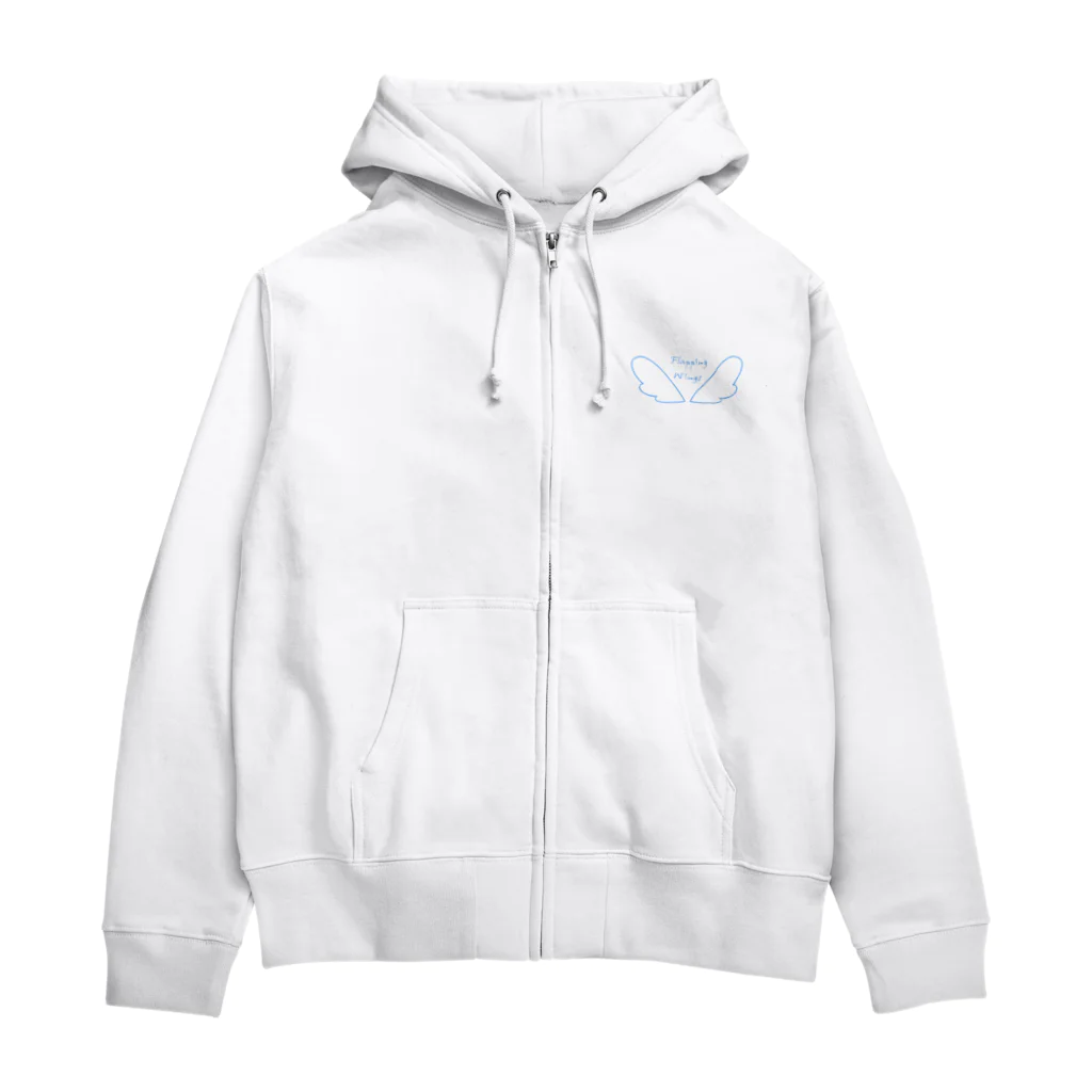 kazukiboxの羽を羽ばたかせる Zip Hoodie