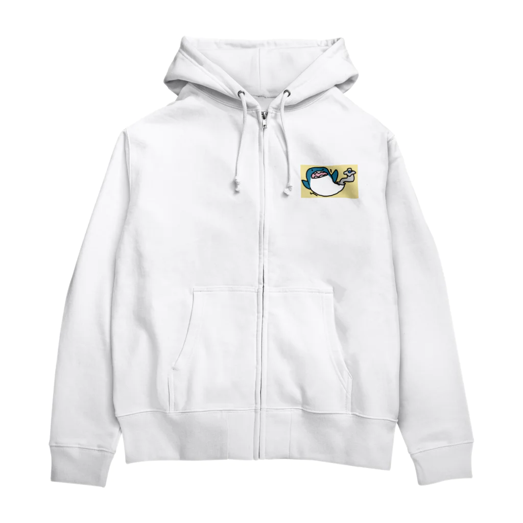 ダイナマイト87ねこ大商会の蛇口に吸われるさめです Zip Hoodie