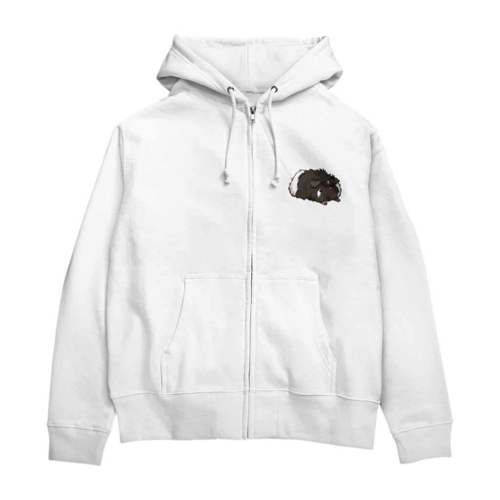 LichtmuhleのMocaちゃんグッズ Zip Hoodie