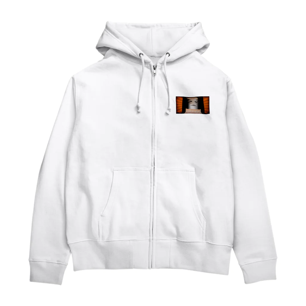 Danke Shoot Coffeeの前衛的アマビエ Zip Hoodie