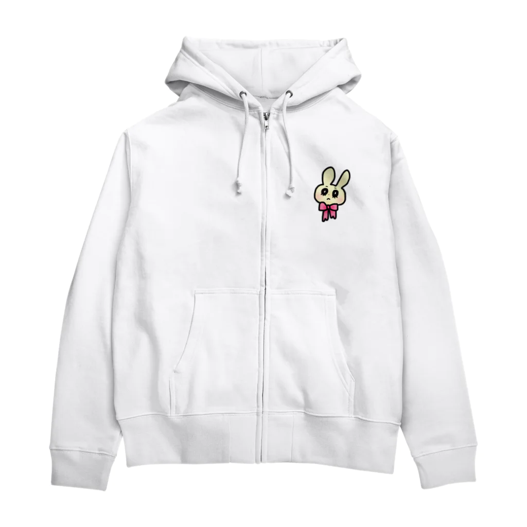 A Very Merry Unbirthday To You の素直じゃないうさぴ Zip Hoodie