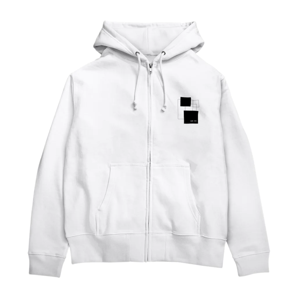 じゆうにのびのびのgame over Zip Hoodie