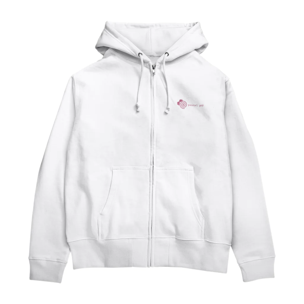 ぱすてるぽっぷのベアガール Zip Hoodie