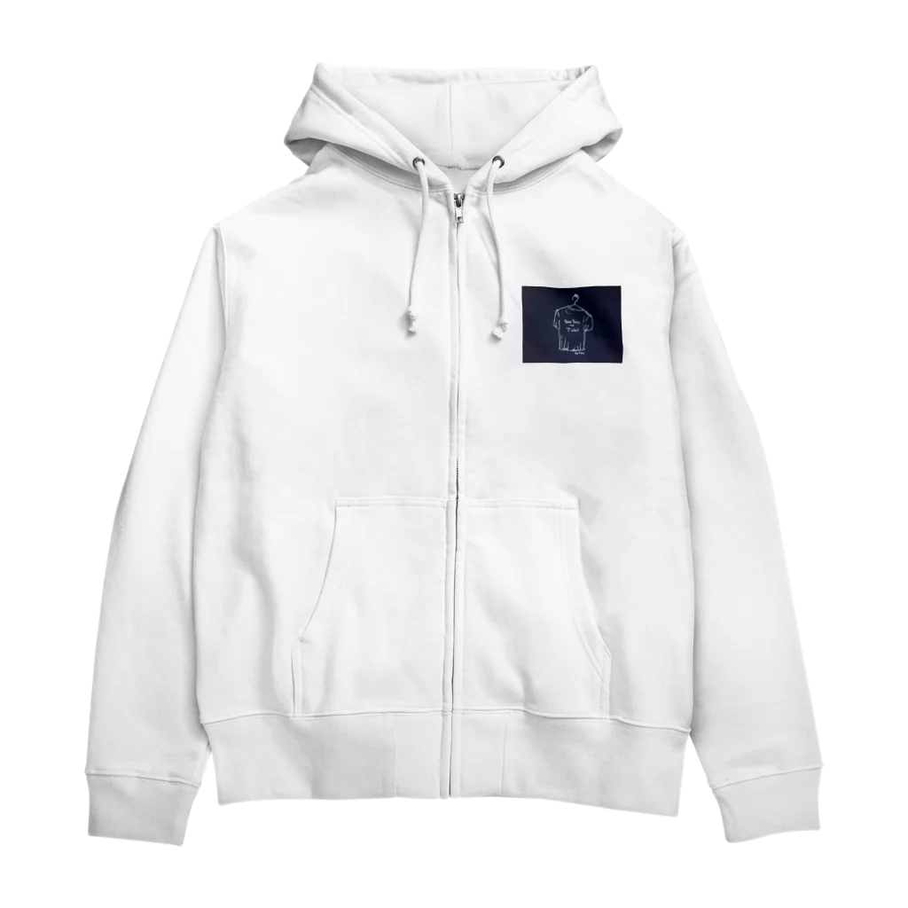 Yore Yore no T-shirtのYoreYore no T-shirtのロゴくん Zip Hoodie