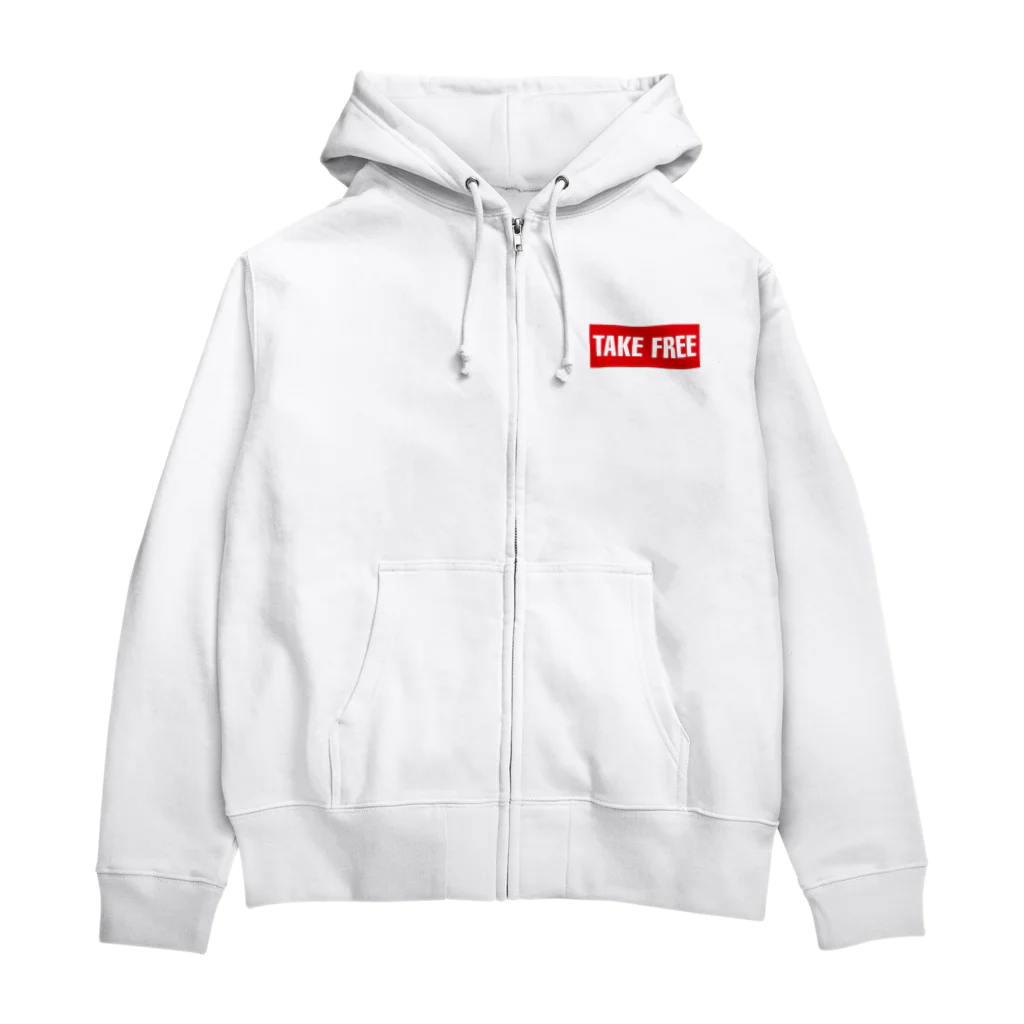 IDEANのご自由にお持ち帰りください Zip Hoodie