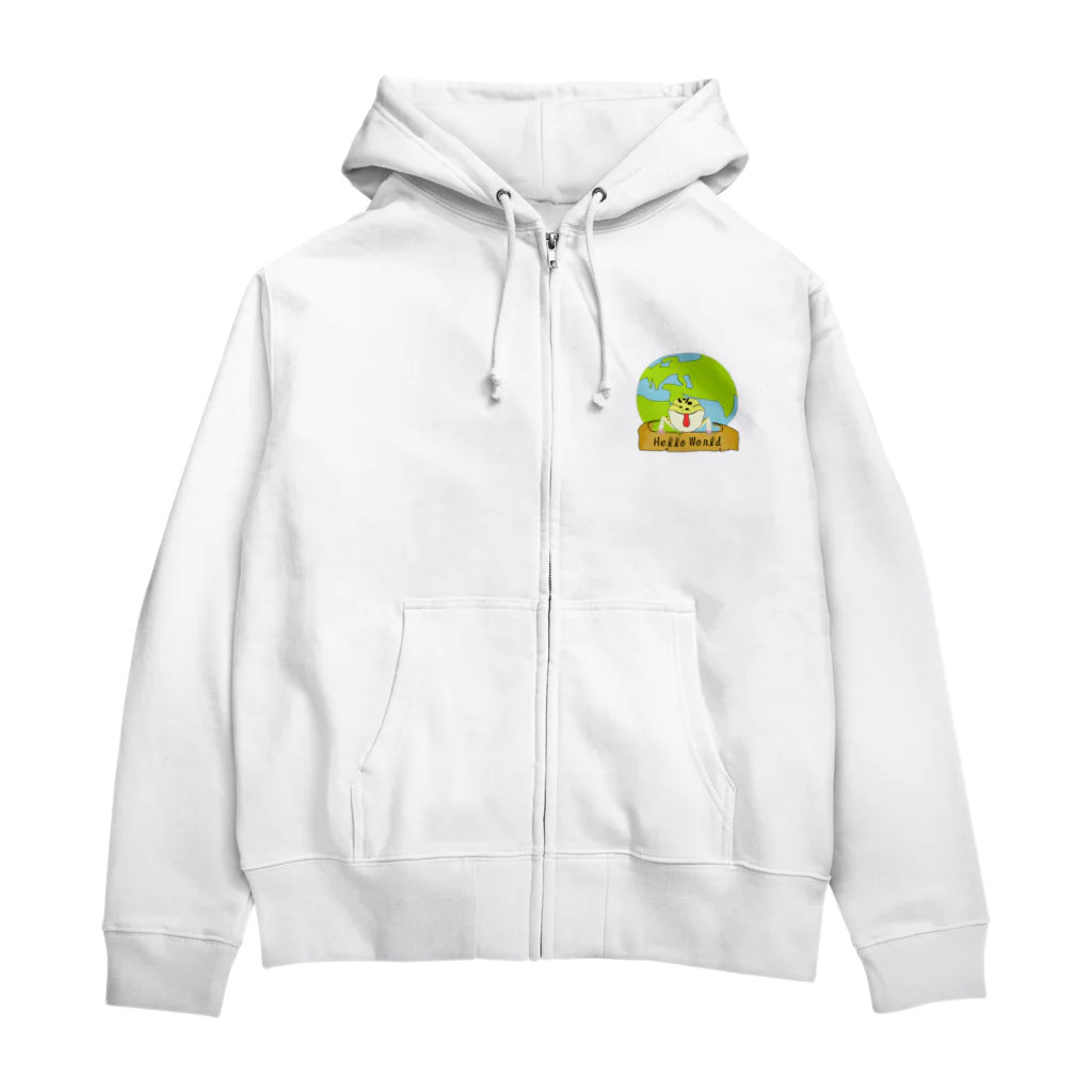 ぽんぽこ飯店の旅するレオパルド Zip Hoodie