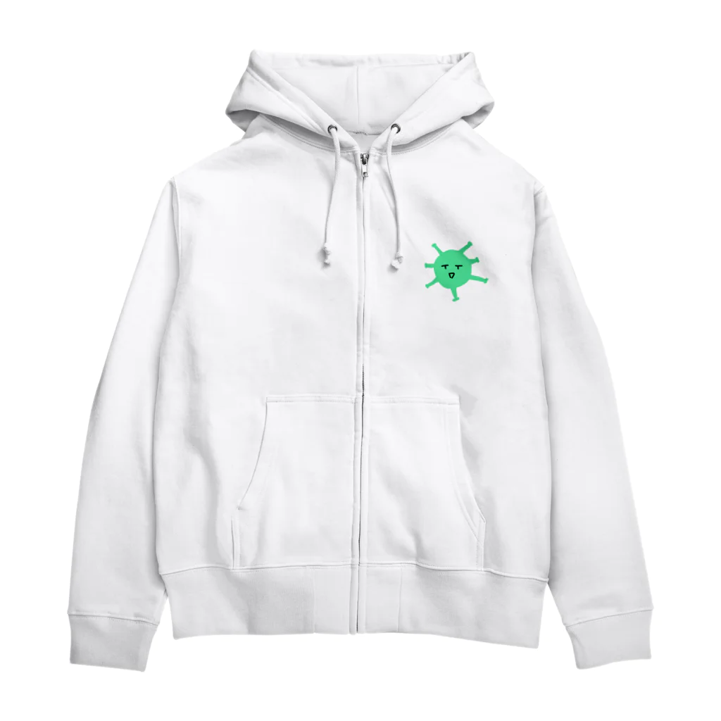 Emiemiのういるすくん Zip Hoodie