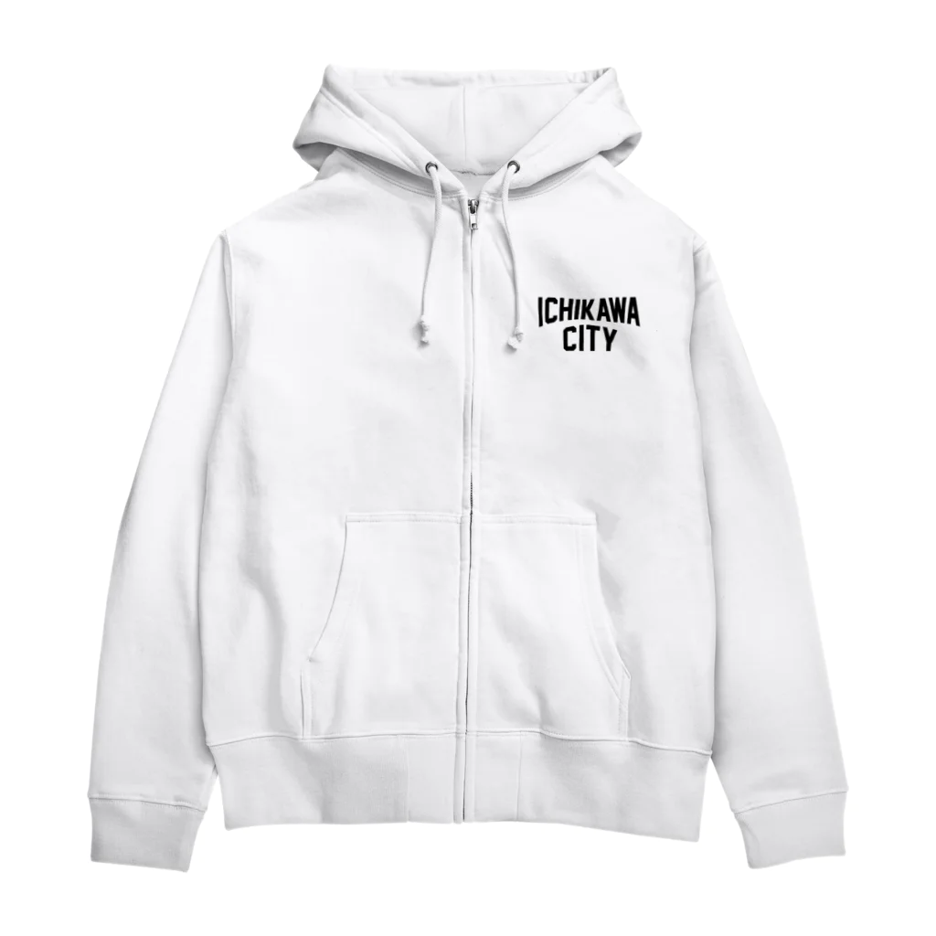 JIMOTO Wear Local Japanのichikawa city　市川ファッション　アイテム Zip Hoodie