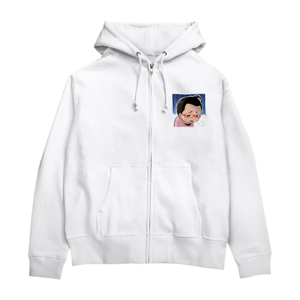 カワチのカワちゃんグッズ Zip Hoodie