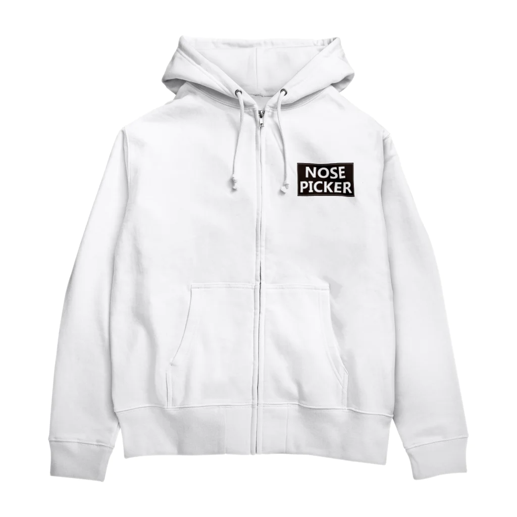 Easy LeeのNose Picker Zip Hoodie