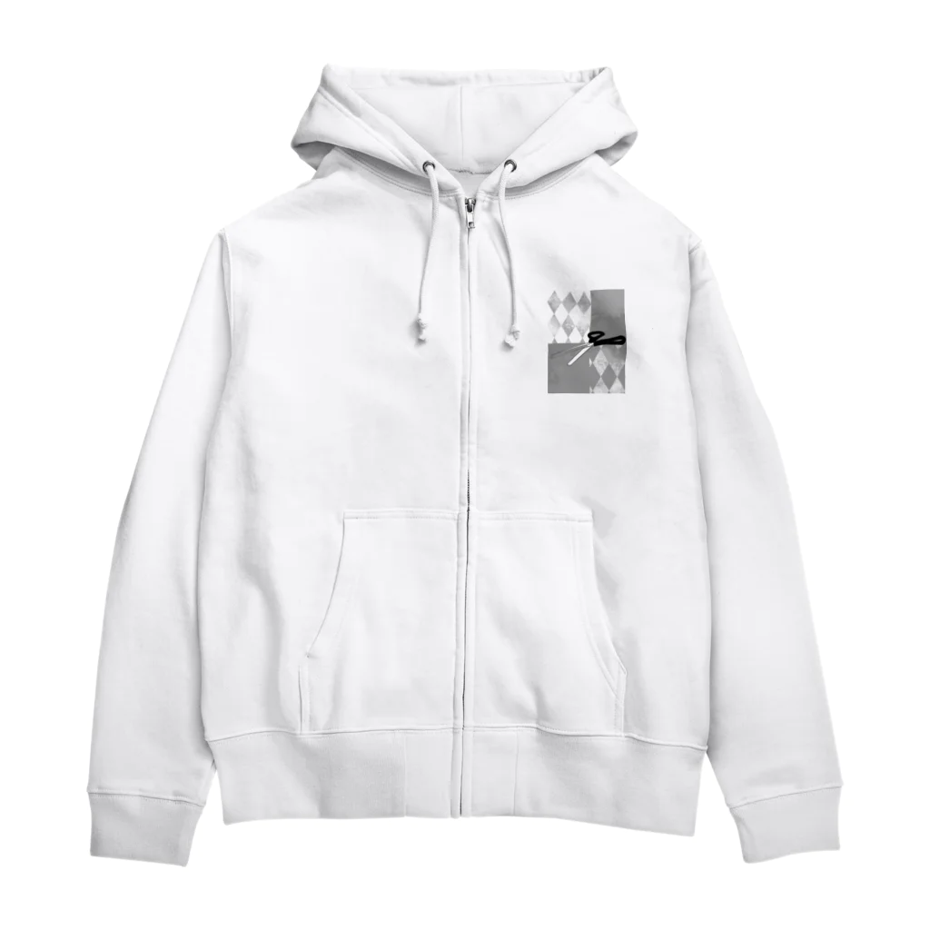 hnykの鋏 Zip Hoodie