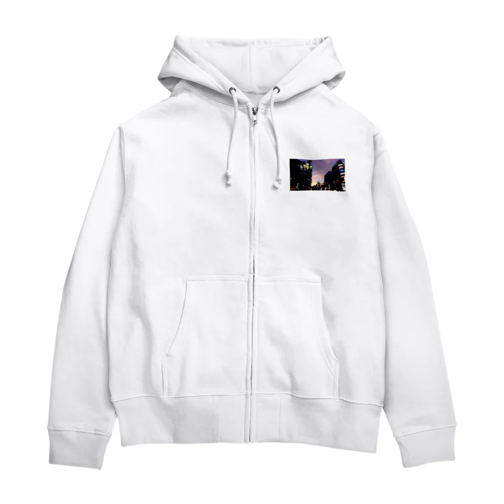 marmeladejamの街灯り Zip Hoodie