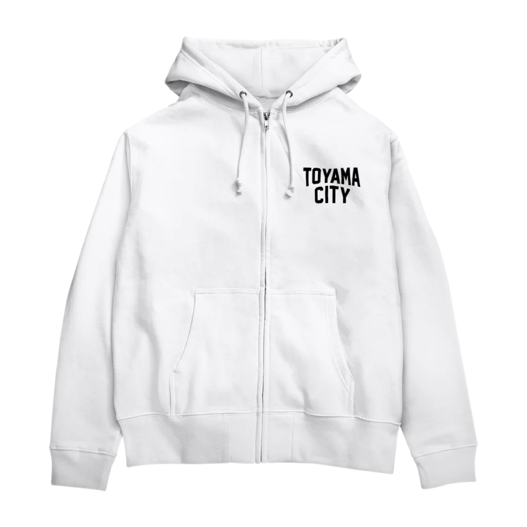 JIMOTO Wear Local Japanの富山市 TOYAMA CITY Zip Hoodie