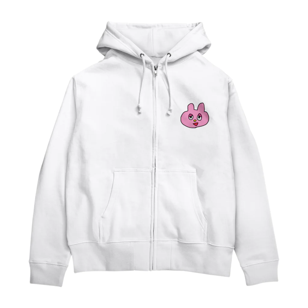 あやしいどうぶつのうさぎてゃん Zip Hoodie