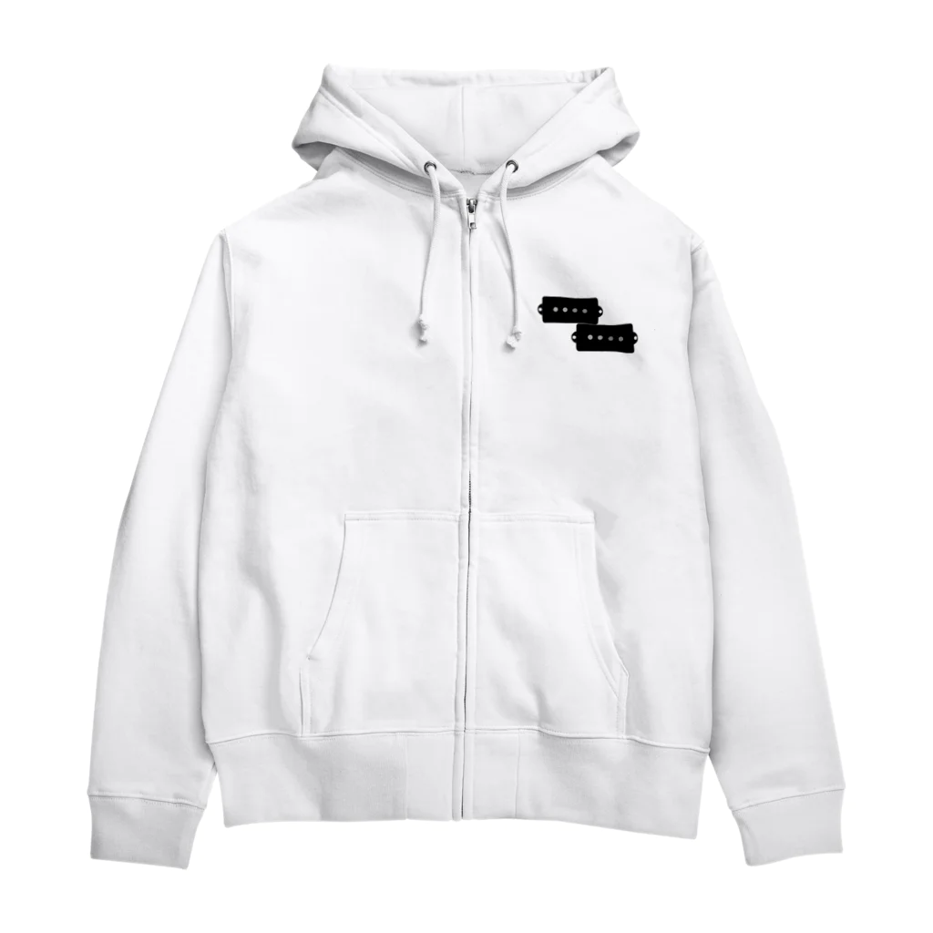 プレベのピックアップのプレベピックアップ Zip Hoodie