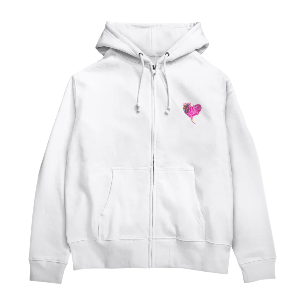 ちいのHart 2 Zip Hoodie