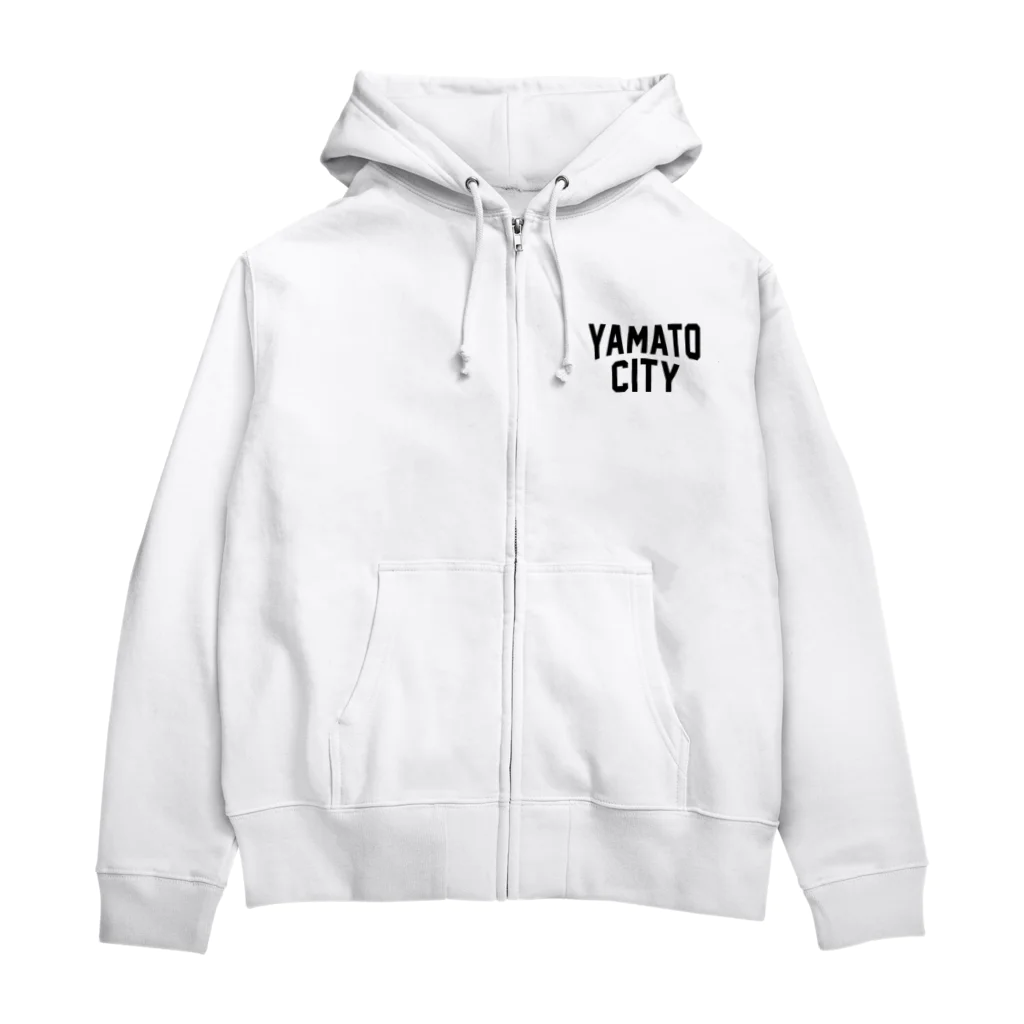 JIMOTO Wear Local Japanの大和市 YAMATO CITY Zip Hoodie