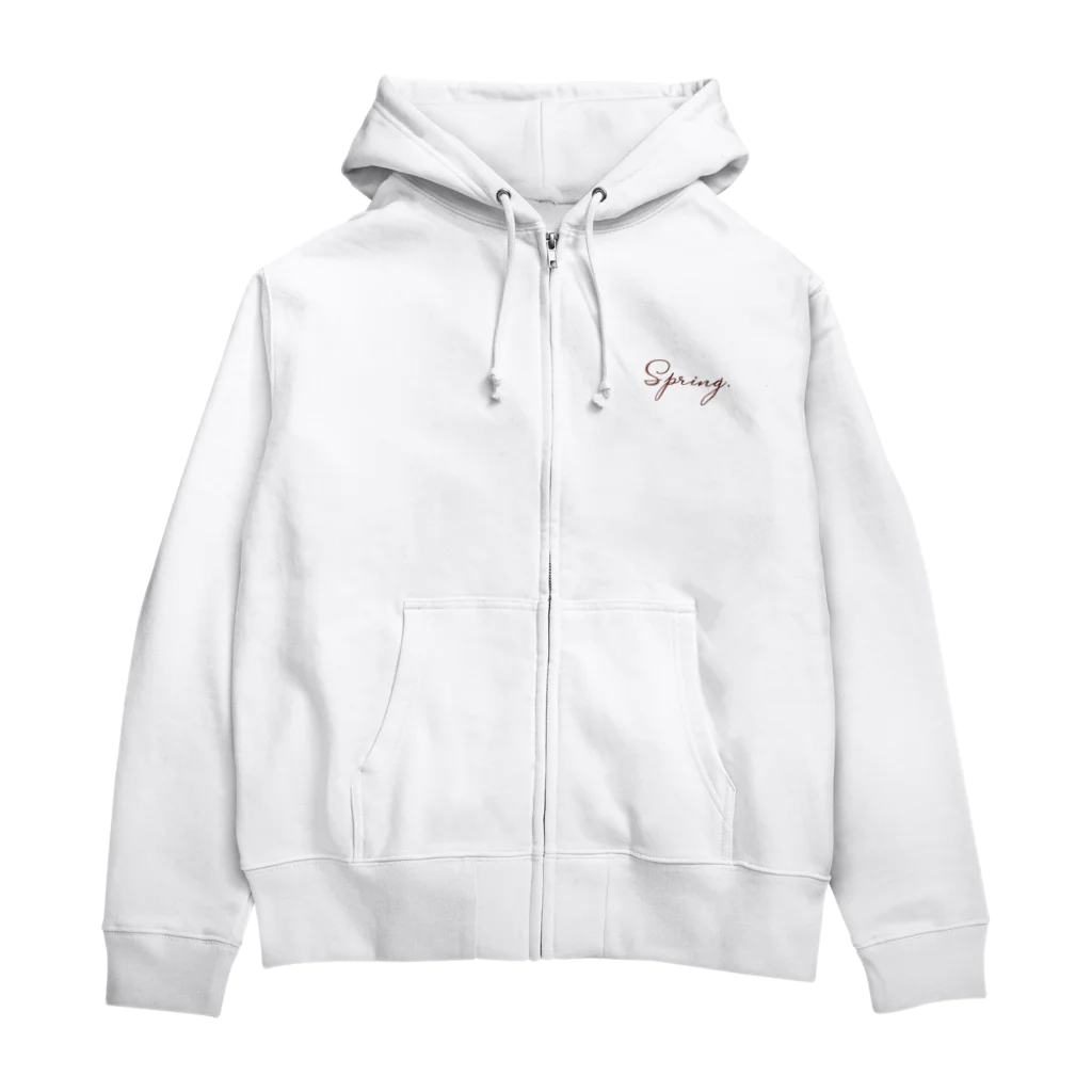 spring.のSpring. Zip Hoodie