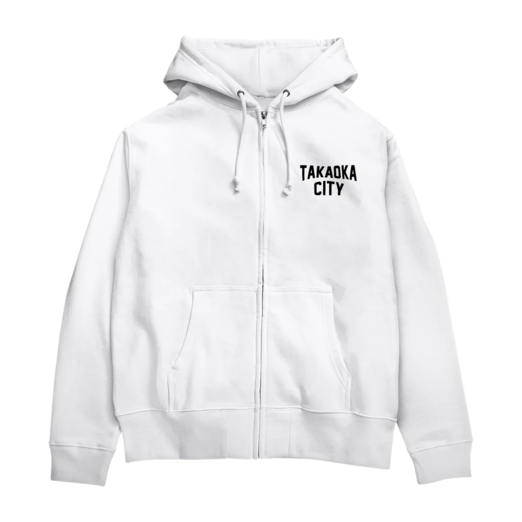 JIMOTOE Wear Local Japanの高岡市 TAKAOKA CITY Zip Hoodie