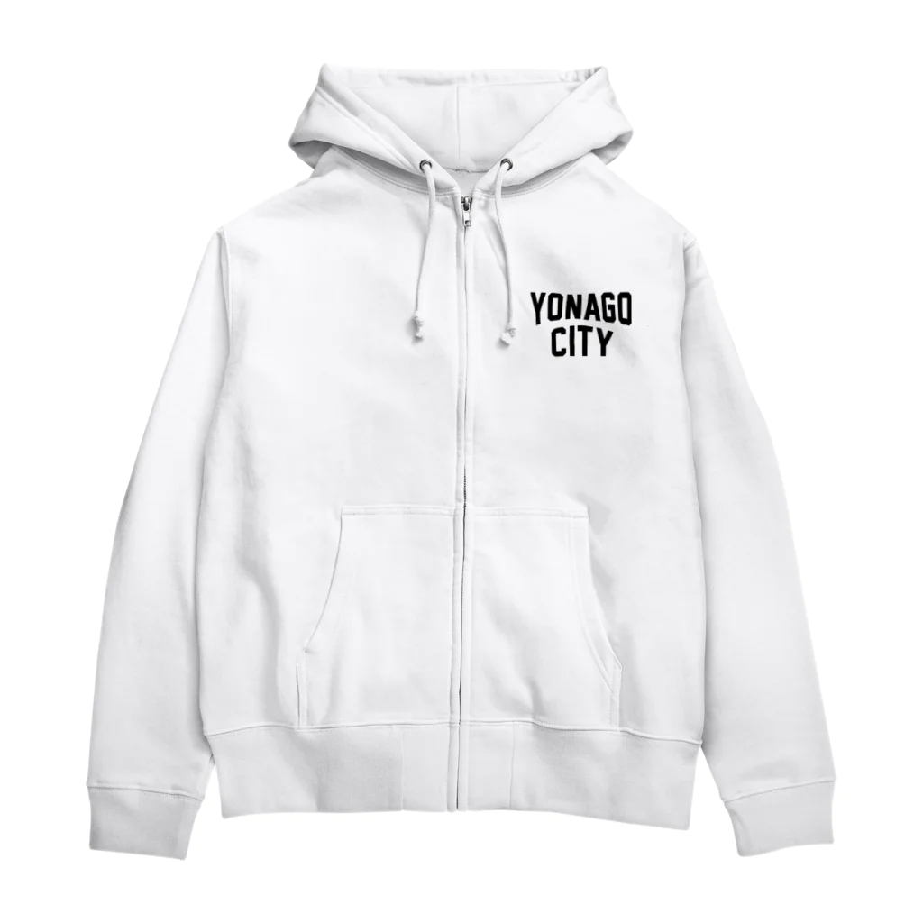 JIMOTO Wear Local Japanの米子市 YONAGO CITY Zip Hoodie