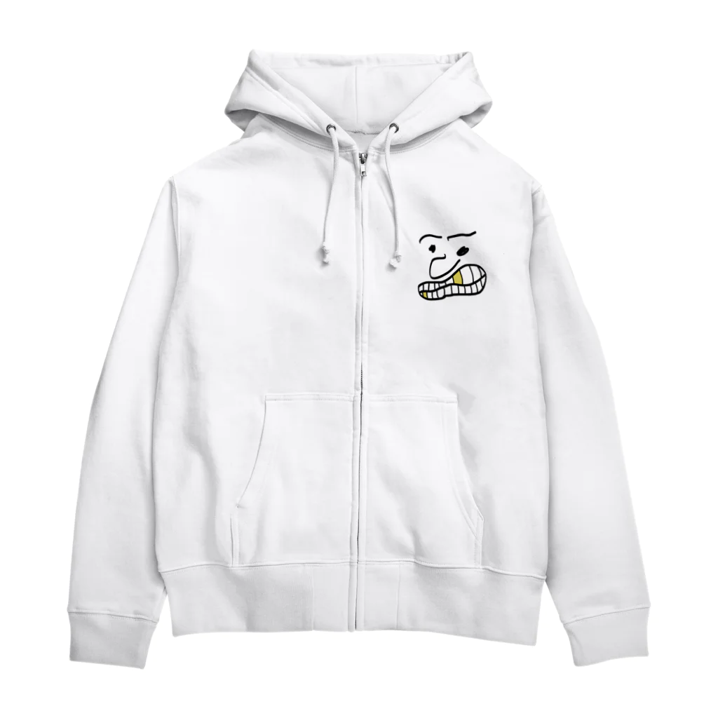 リリリリわーるどぉのキン歯 Zip Hoodie