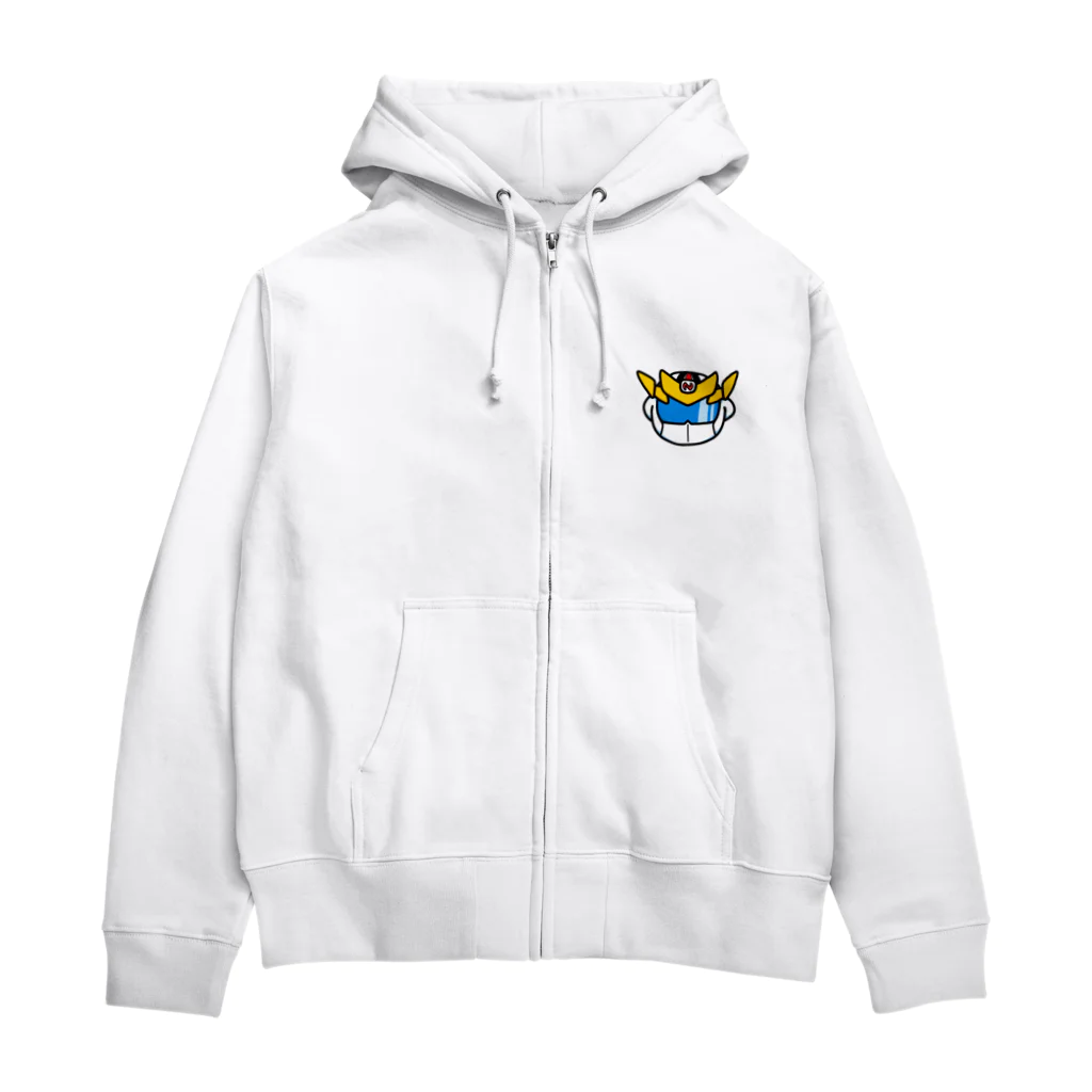 殺那の闇のグッズショップのもちもちナスライガー Zip Hoodie