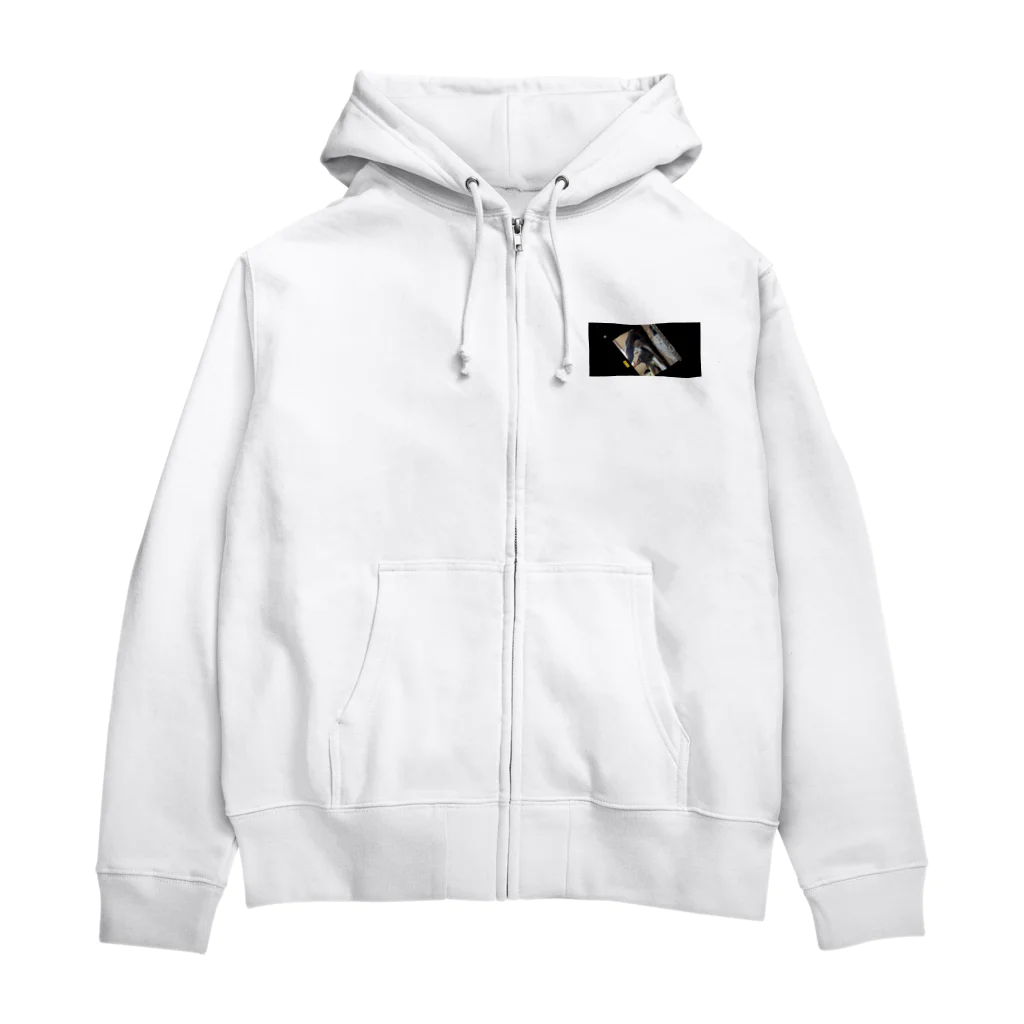 AWA・AWAのスタイリッシュセクシーネコ Zip Hoodie