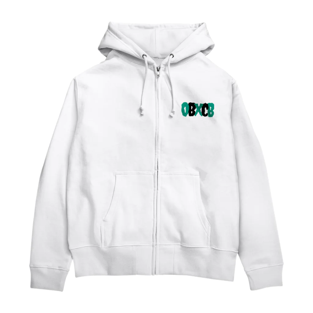 WE ARE CULTURE. NBTSのOBXCB GREEN MONSTER LOGO SWEATSHIRT  Zip Hoodie