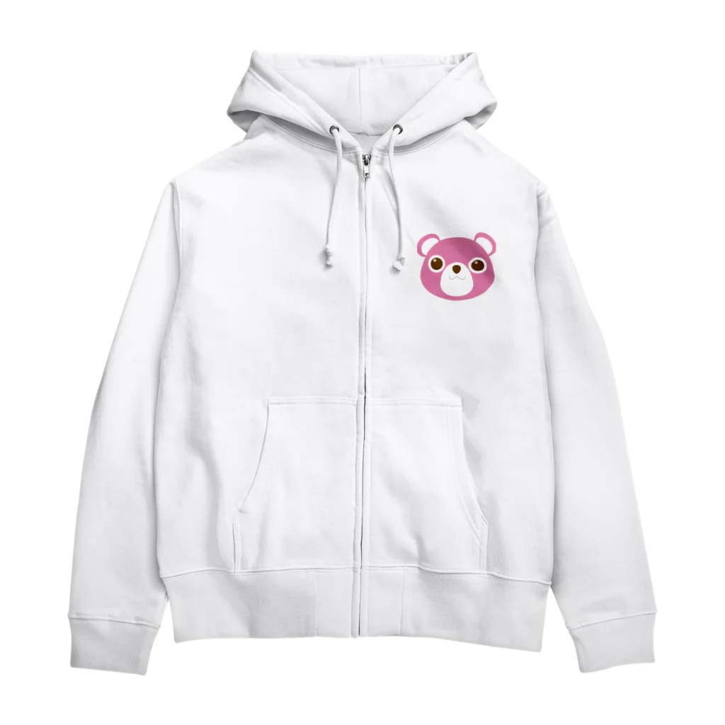 求人もあのもあちゃん Zip Hoodie