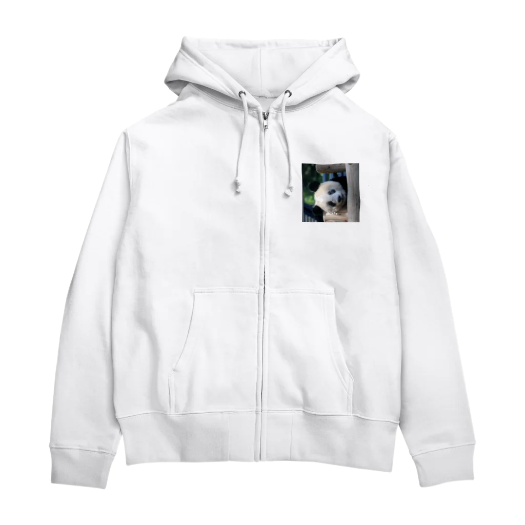 gackeyのひょっこり PANDA Zip Hoodie