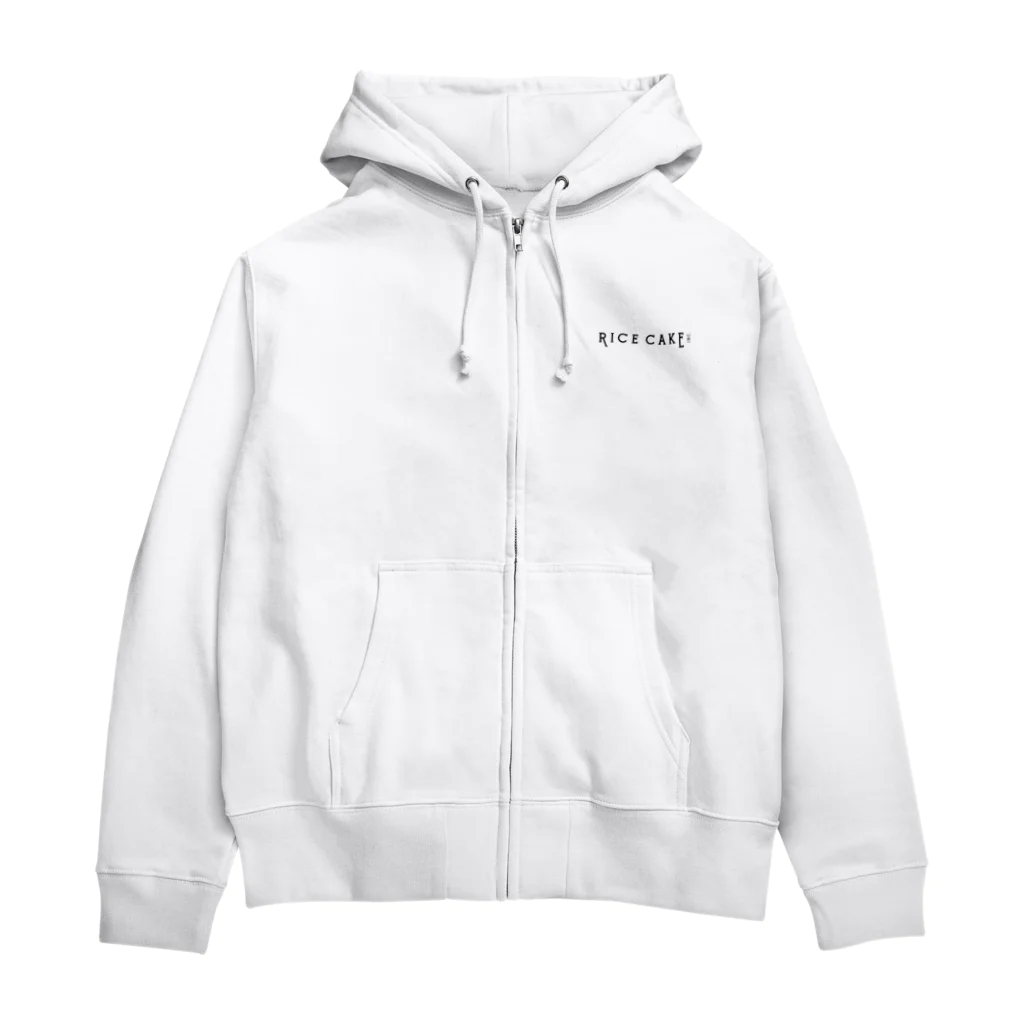 株式会社RiceCakeのRiceCake公式グッズ Zip Hoodie