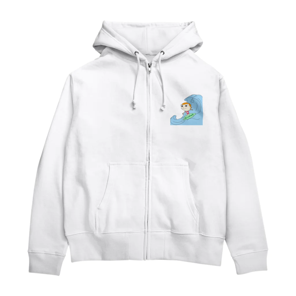 charlolのaloha Charlie Zip Hoodie