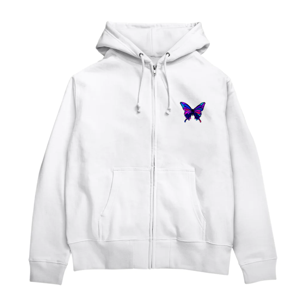 りぃくすオリジナルグッズのREEKS Butterfly Zip Hoodie