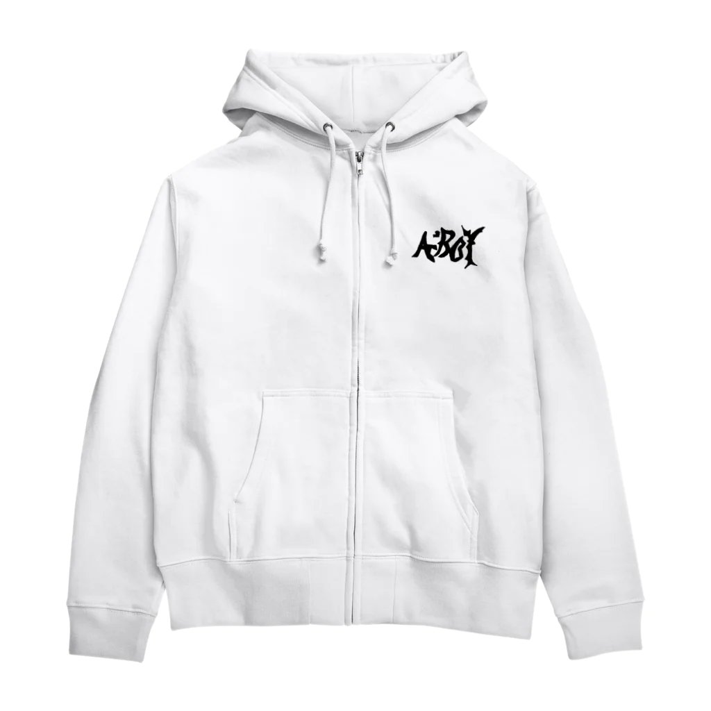 A'BOYのA'BOYマーク Zip Hoodie