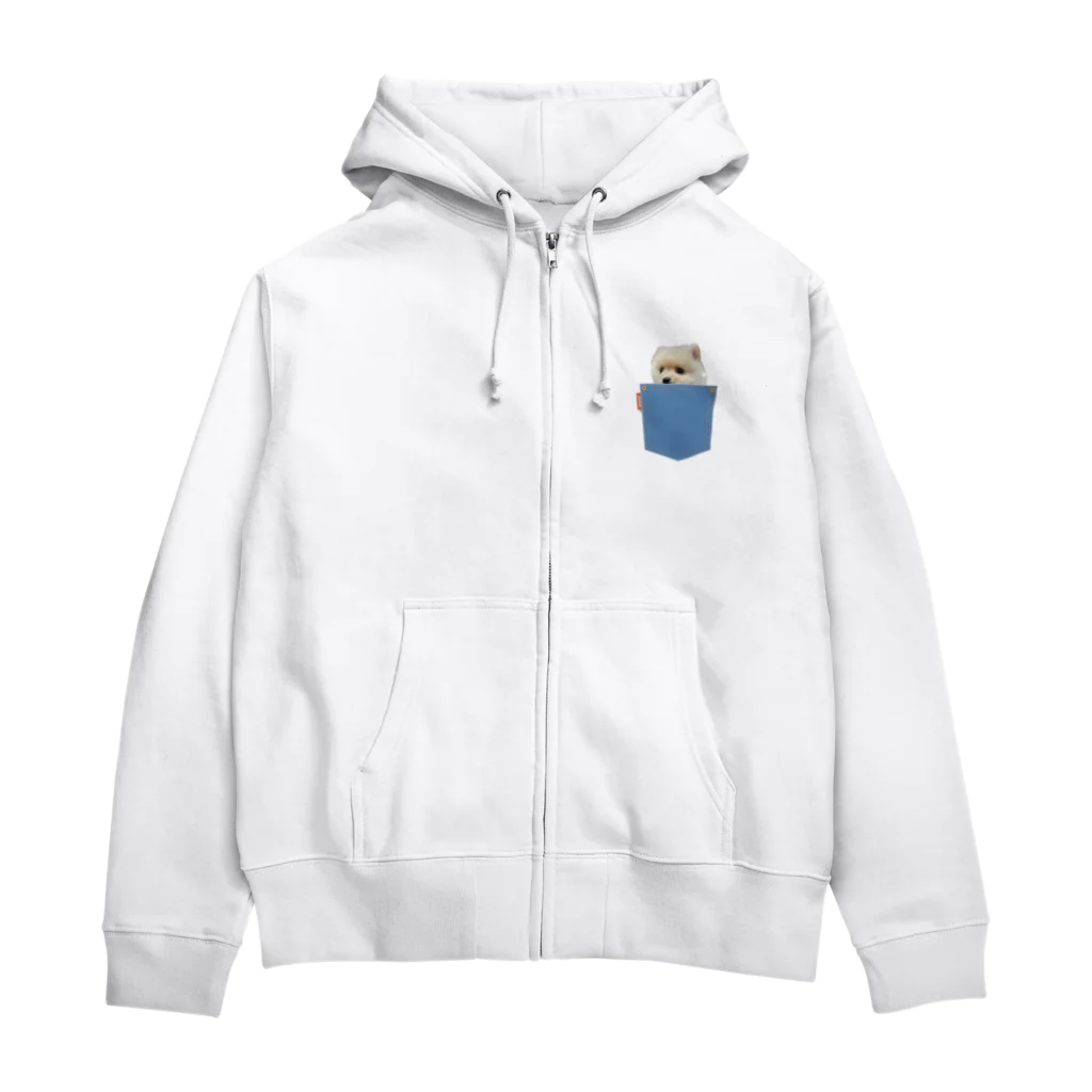 ポメラニアンのポメくんのポメラニアンのポメくん Zip Hoodie