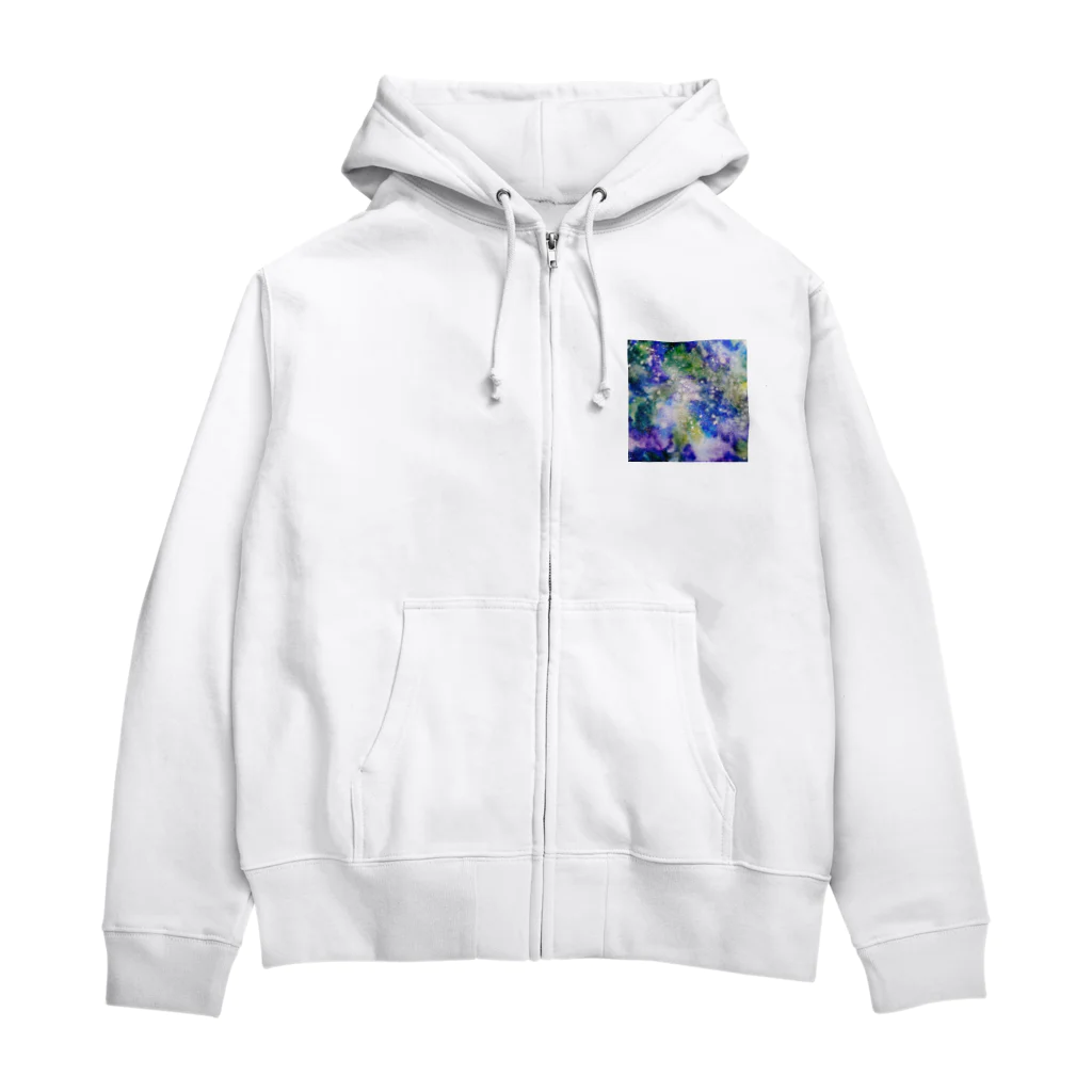 kumakikiのemotional galaxy Zip Hoodie