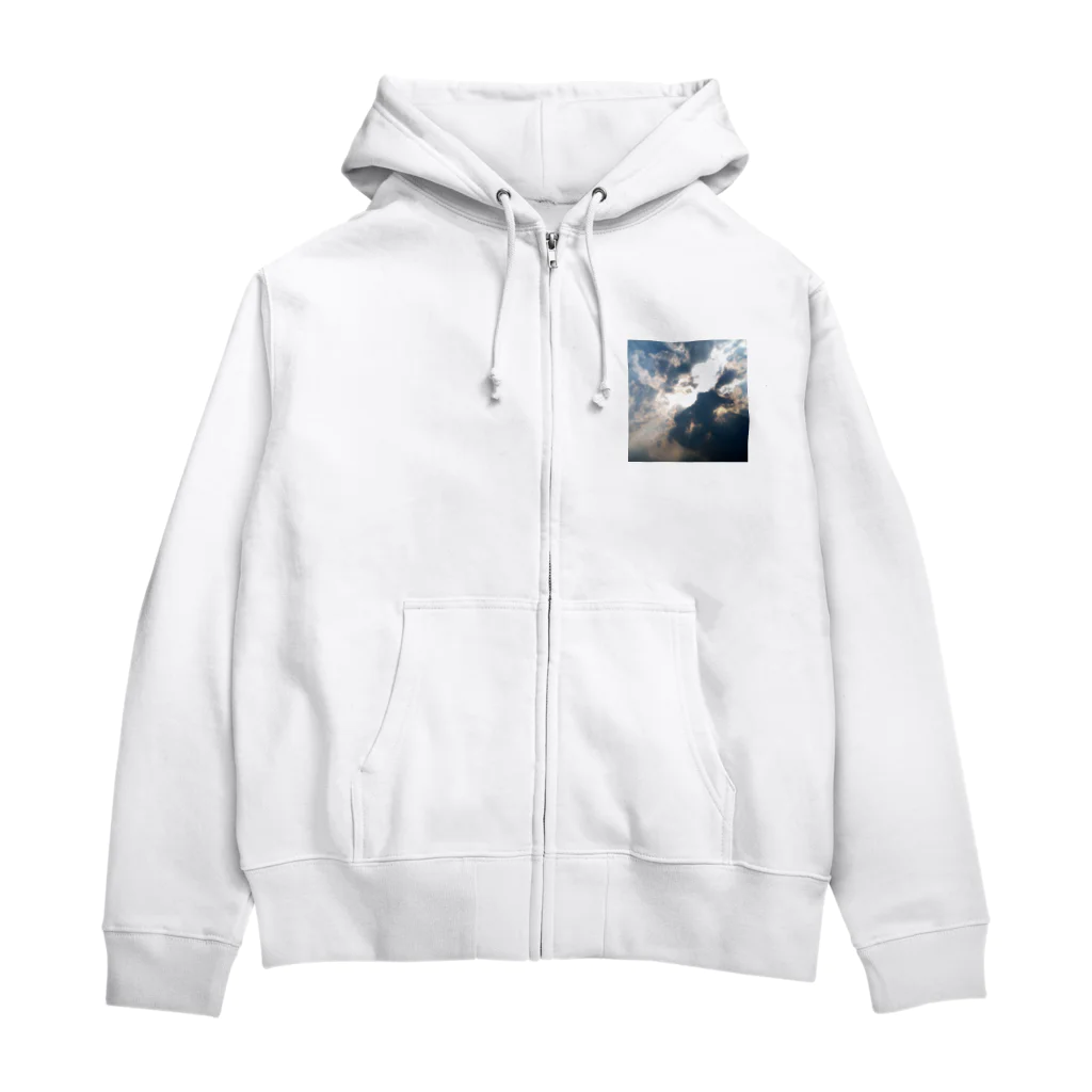 kumakikiのsunshine from the dark Zip Hoodie