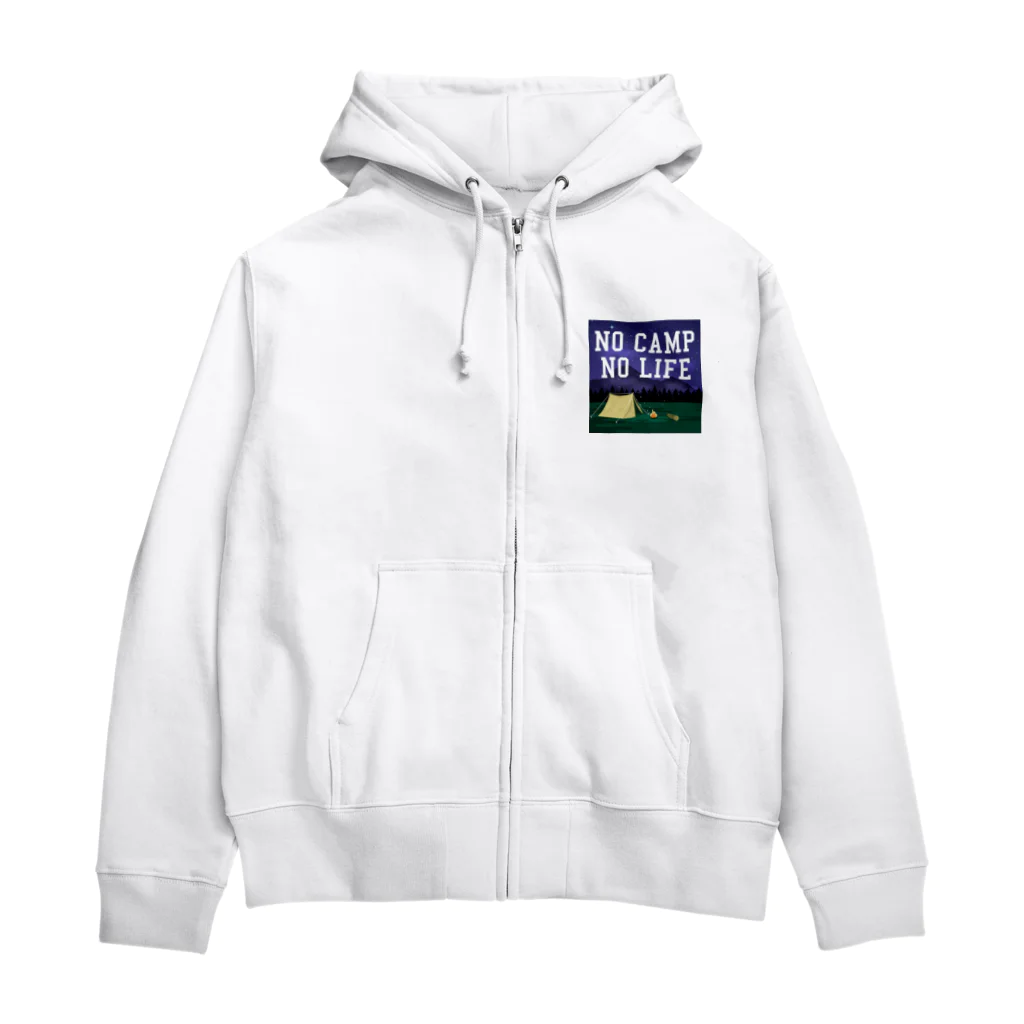 DRIPPEDのNO CAMP NO LIFE-ノーキャンプ ノーライフ- Zip Hoodie