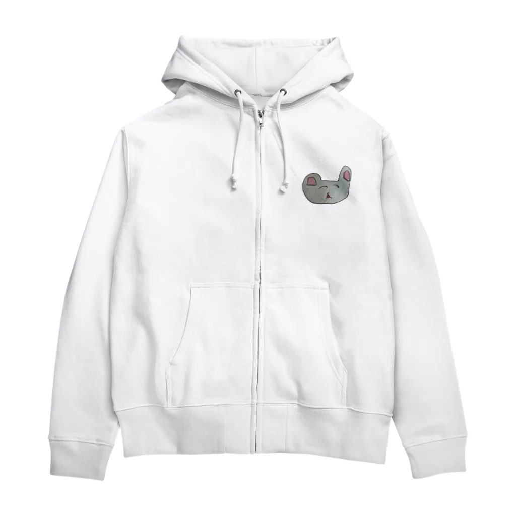 ʜᴏʟʏᴀɴɢᴇʟᴍᴀɴのねこちゃん…ぽくないからしろくまにしよう Zip Hoodie