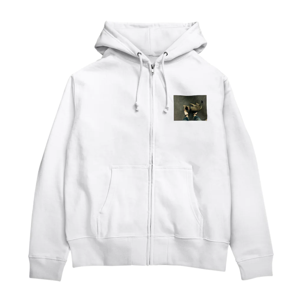 パンコネテル🍞の乗る猫 Zip Hoodie